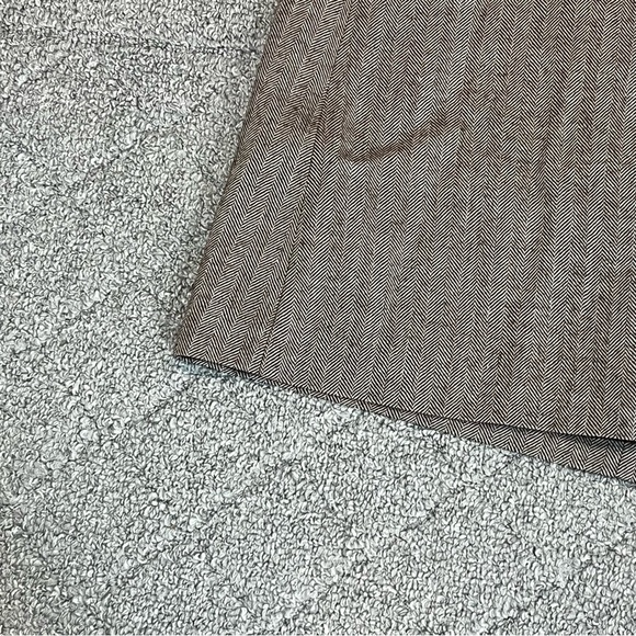 Vintage J.CREW Wool Pencil Skirt Womens Size 8 Brown Lined Business Acedamia - Picture 8 of 10